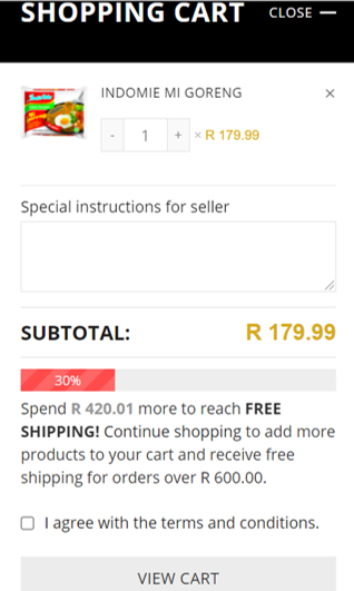 Great News! Minimum Purchase for Free Shipping Reduced Drastically!!